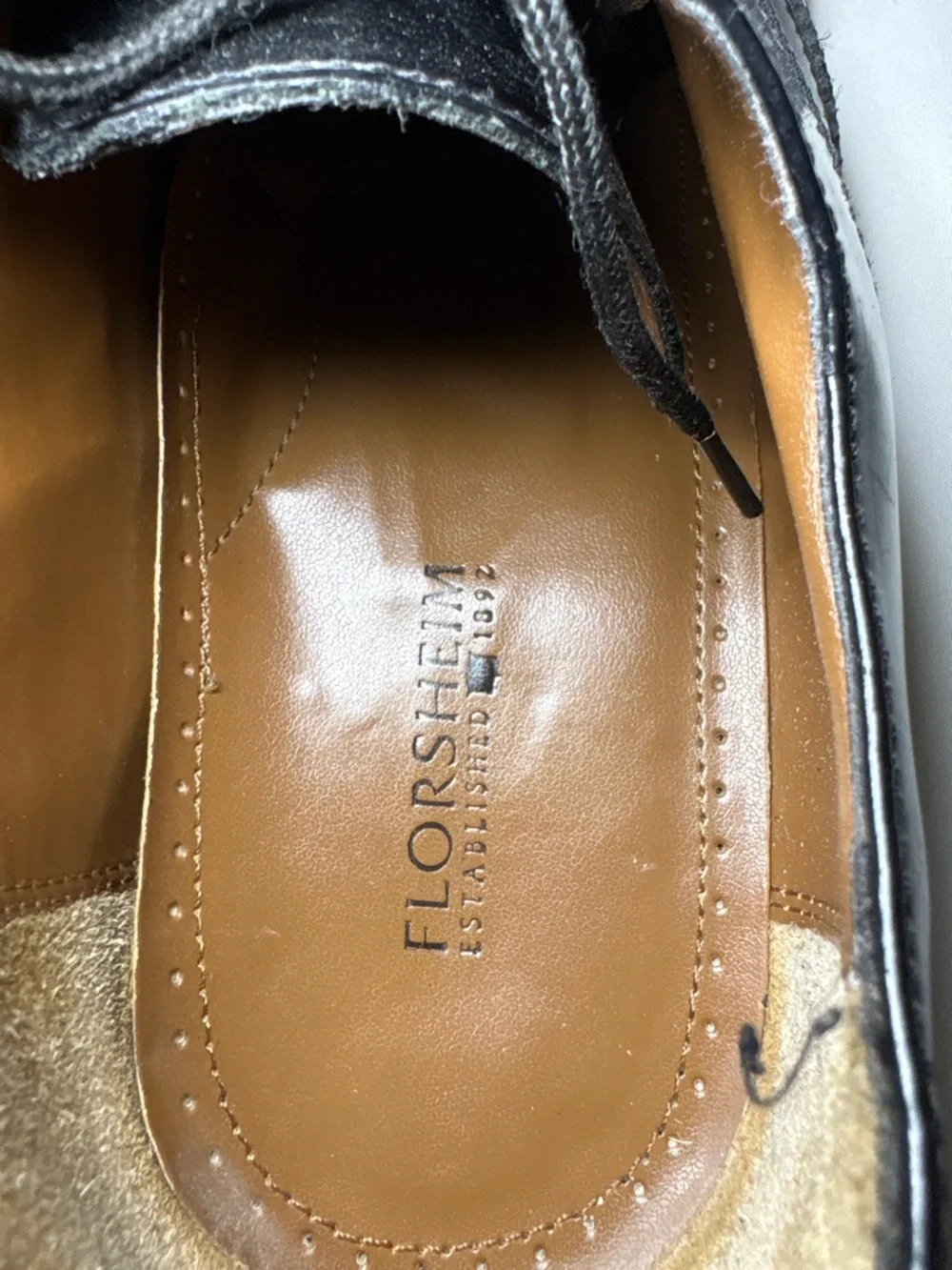 Florsheim Brookside Wingtip Oxfords (Model 11231-001) Size‎ 11